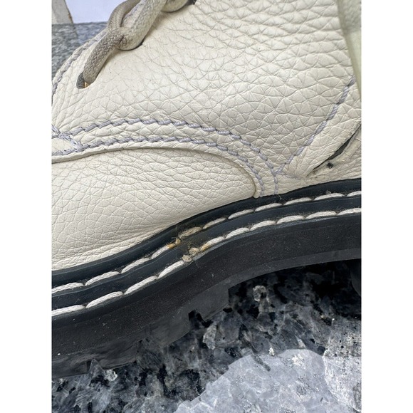 Proenza Schouler Combat Lace Up Boot Women’s Size EU 39.5 vory - Picture 8 of 16